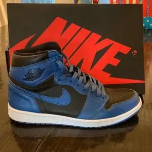 Jordan 1 High OG Marina Blue (WITH ALL ORIGINAL ACCESORIES) JORDAN 1 MARINA BLUE: ON FOOT REVIEW and HOW TO STYLE - YouTube main image 3
